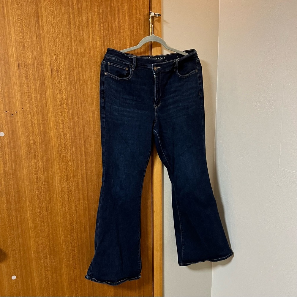 AE Next Level Super High-Waisted Flare Jean